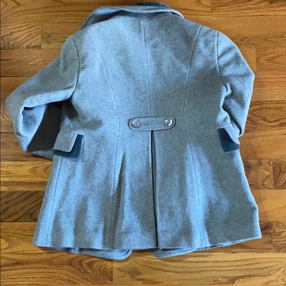 Cropped grey coat - Picture 4 of 4